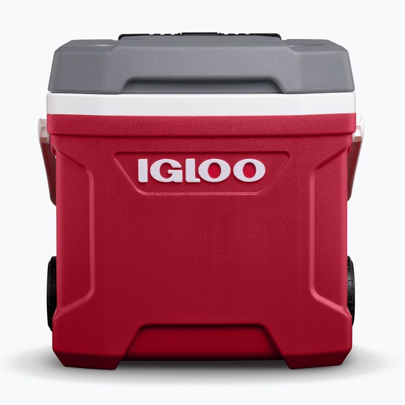 Turistinis šaldytuvas Igloo Latitude 16 Qt Roller 15 l industrial red/ meteorite