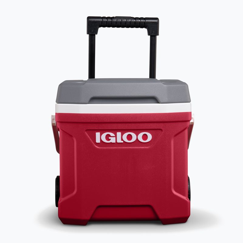 Turistinis šaldytuvas Igloo Latitude 16 Qt Roller 15 l industrial red/ meteorite 7