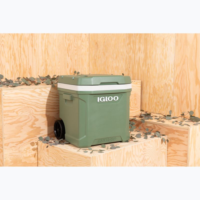 Turistinis šaldytuvas Igloo Ecocool Latitude 60 Qt Roller 56 l vintage green 9