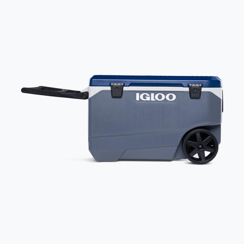 Turistinis šaldytuvas Igloo Maxcold Latitude 90 Qt Roller 85 l carbonite/aegean sea 2