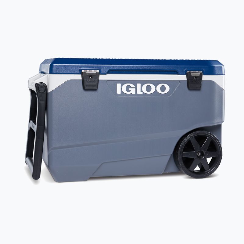 Turistinis šaldytuvas Igloo Maxcold Latitude 90 Qt Roller 85 l carbonite/aegean sea 3