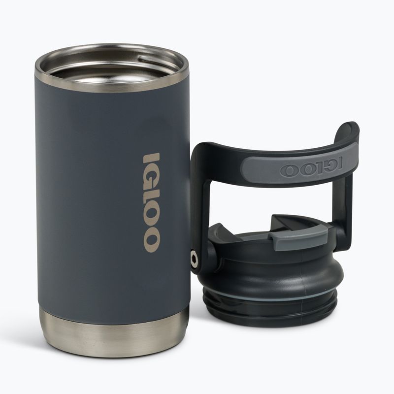 Terminis puodukas Igloo Tumbler Flip 'n' Sip 360 ml carbonite 12