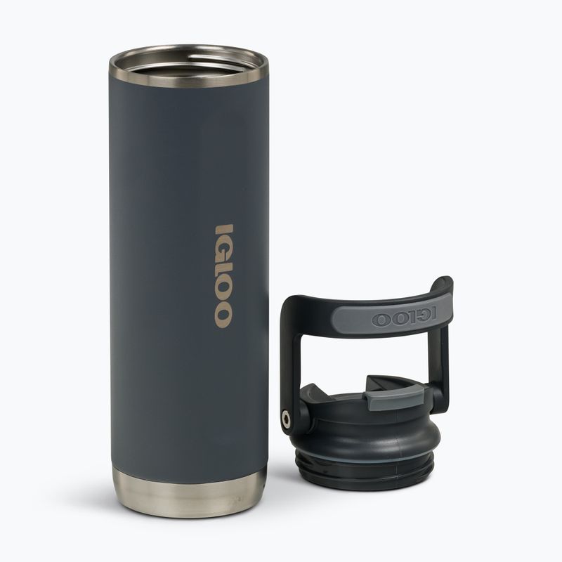 Terminis puodelis Igloo Tumbler Flip 'n' Sip 600 ml carbonite 2