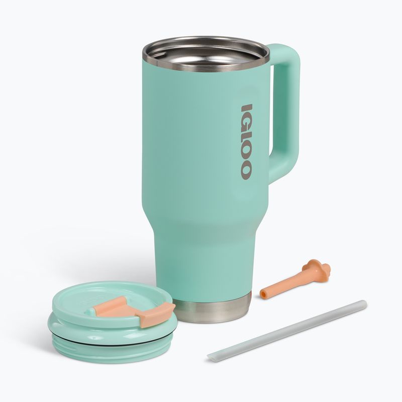 Terminis puodelis Igloo Travel Flip n' Sip 960 ml seafoam 2
