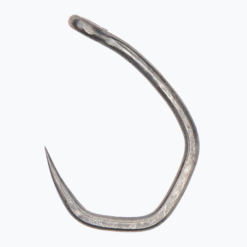 Carp Spirit V-Curve Barbless kabliukai pilkos spalvos ACS350096 2