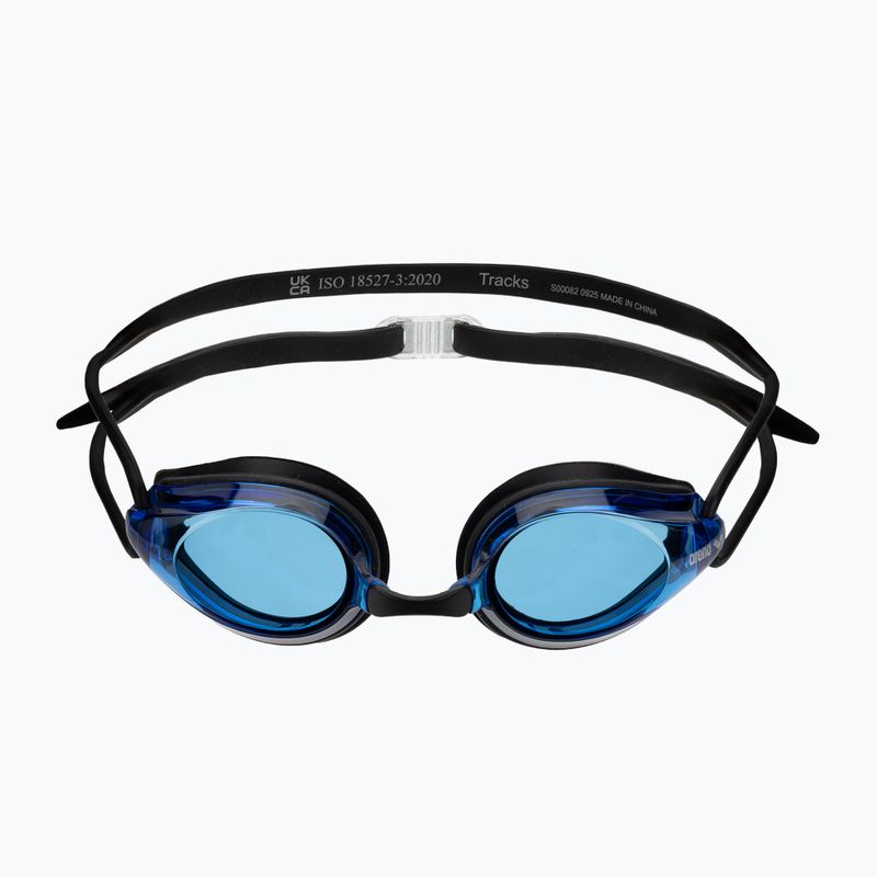 Plaukimo akiniai arena Tracks black/blue/black 2