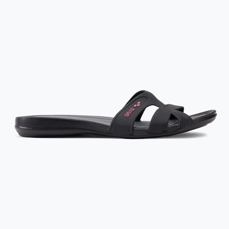 Moteriškos arena Athena Hook šlepetės black/deep 2