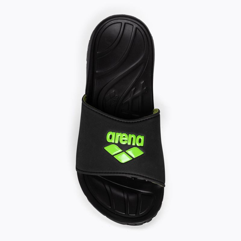 Vyriškos arena Spice Hook black acid/lime šlepetės 6