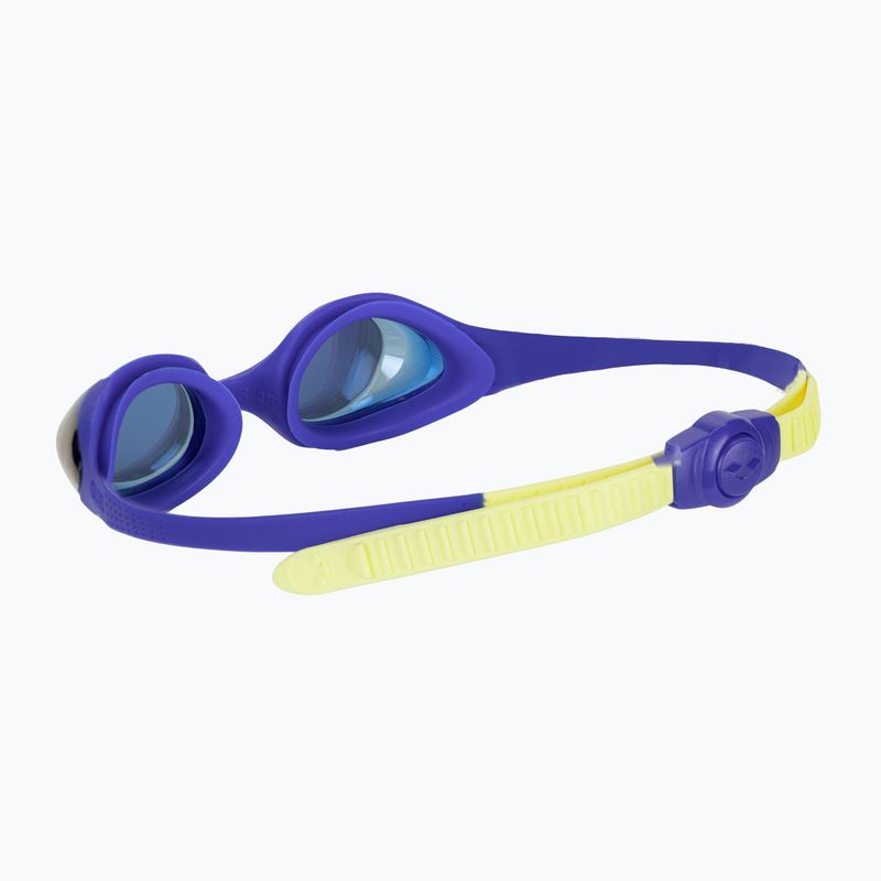 Vaikiški plaukimo akiniai arena Spider JR Mirror blue/blue/yellow 4