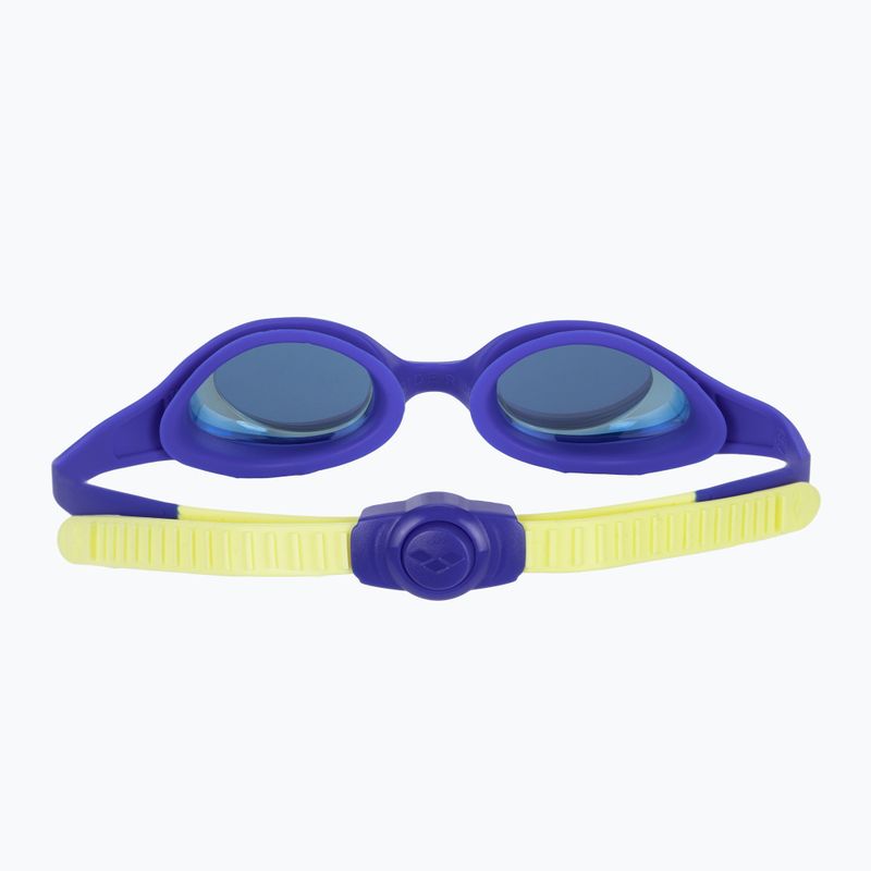 Vaikiški plaukimo akiniai arena Spider JR Mirror blue/blue/yellow 5