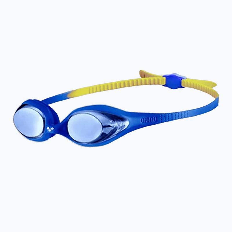 Vaikiški plaukimo akiniai arena Spider JR Mirror blue/blue/yellow 6
