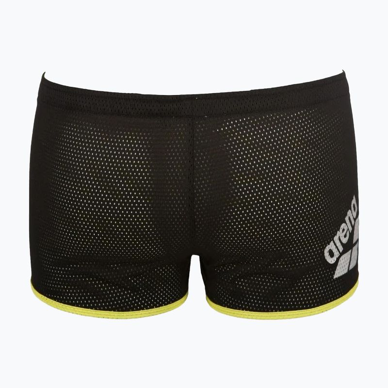 Vyriškos plaukimo trumpikės arena Square Cut Drag Suit black 2