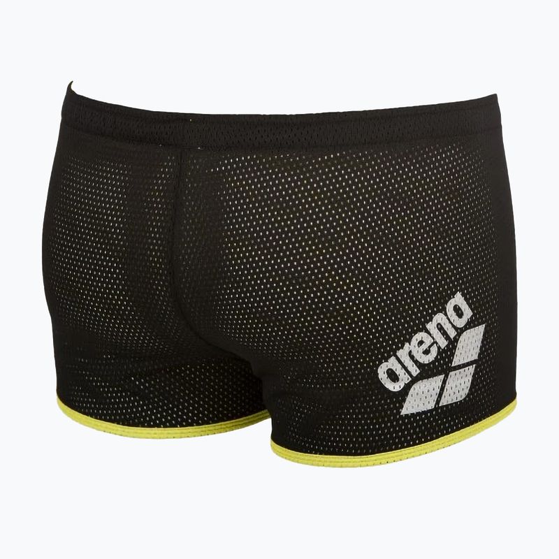 Vyriškos plaukimo trumpikės arena Square Cut Drag Suit black 4