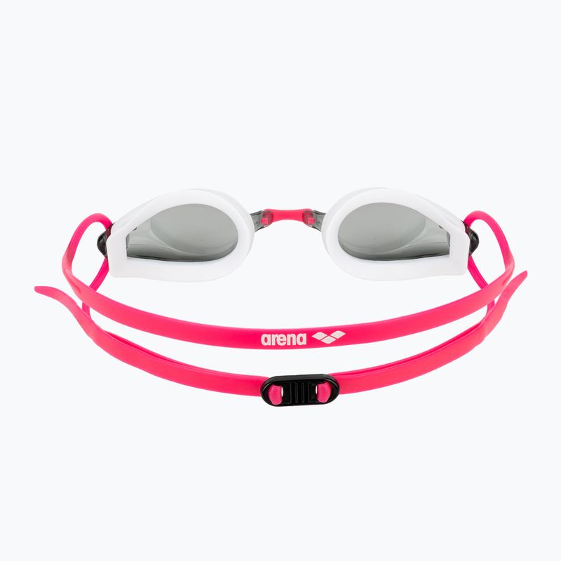 Plaukimo akiniai arena Tracks white/smoke/fuchsia 4