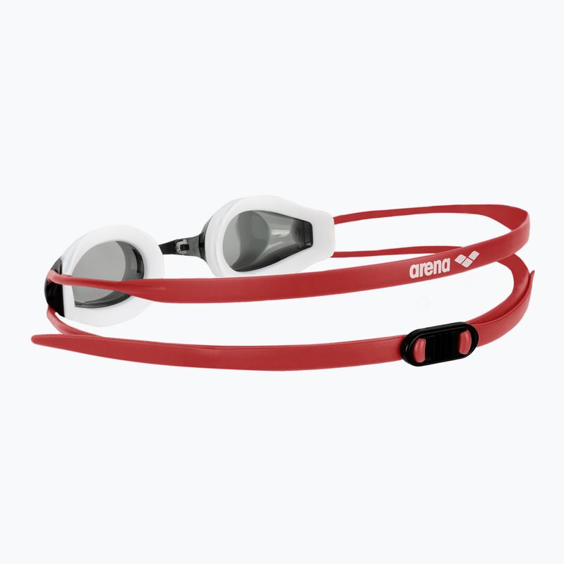 Vaikiški plaukimo akiniai arena Tracks JR smoke/white/red 4