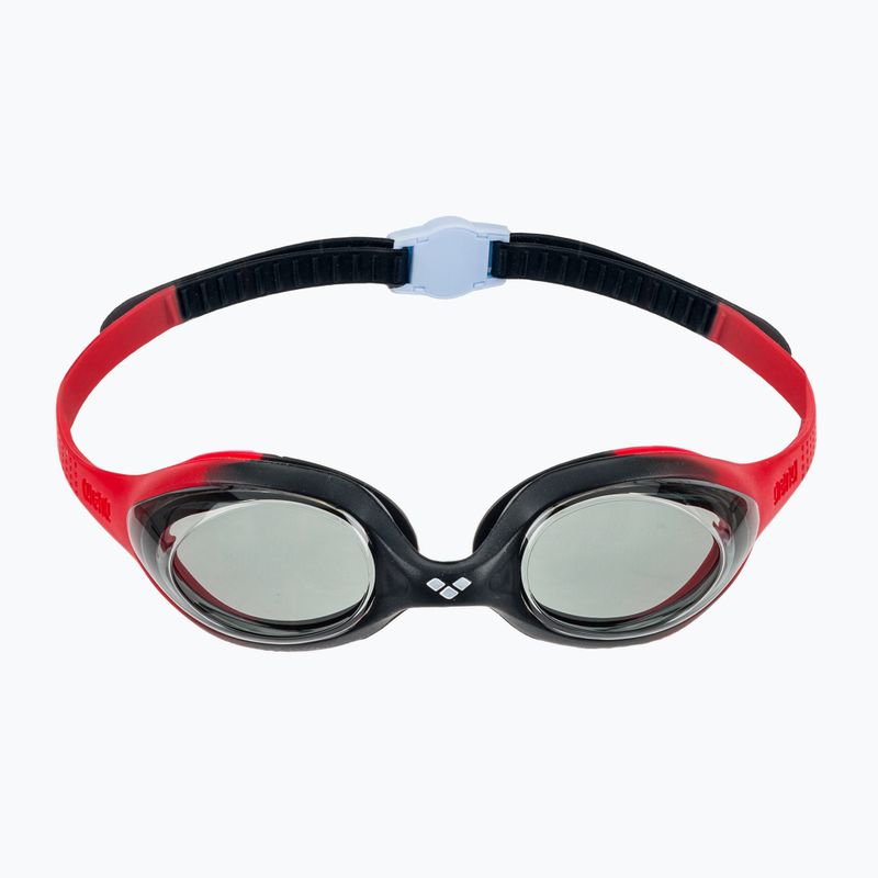 Vaikiški plaukimo akiniai arena Spider red/smoke/black 2