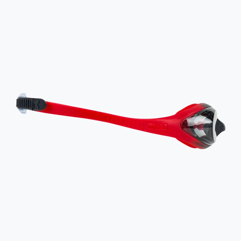 Vaikiški plaukimo akiniai arena Spider red/smoke/black 3