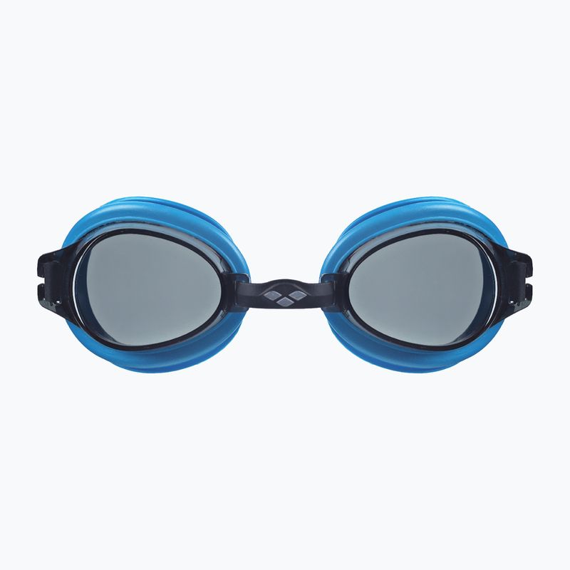 Vaikiški plaukimo akiniai arena Bubble 3 Junior smoke/turquoise/black 2