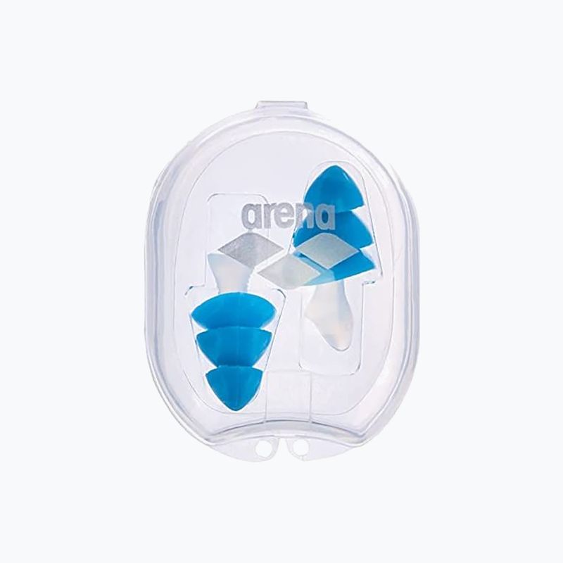 Arena Earplug Pro skaidrūs/karališki ausų kištukai 3