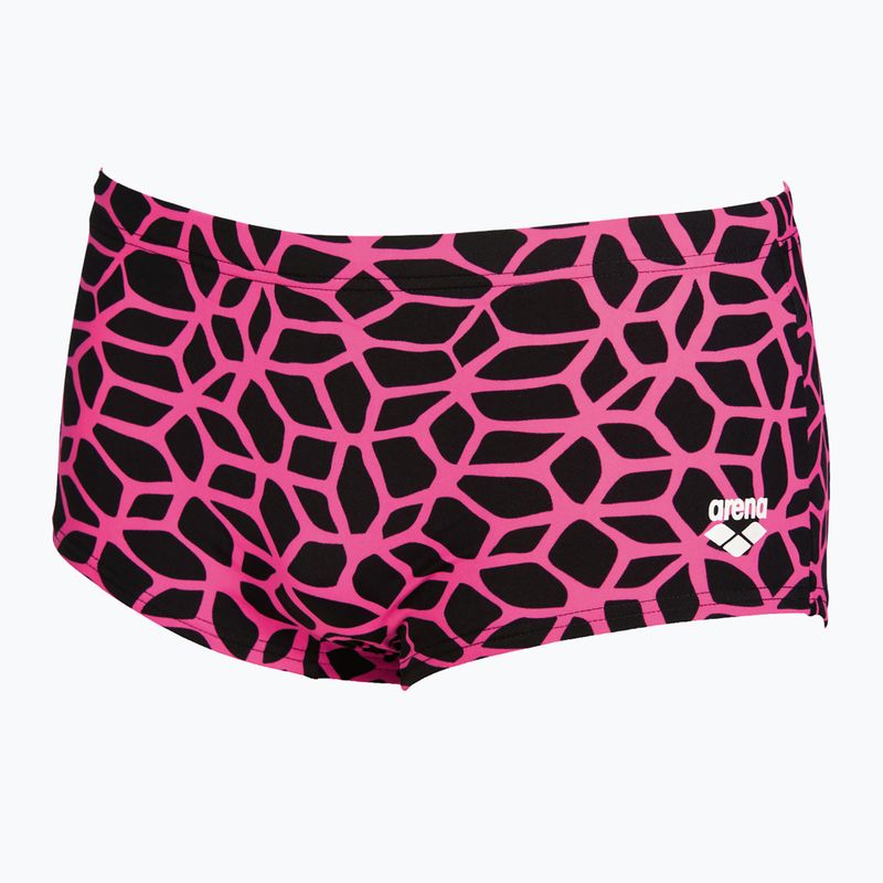 Vyriški arena Carbonics maudymosi bokseriai su mažu liemeniu black/fresia rose 4