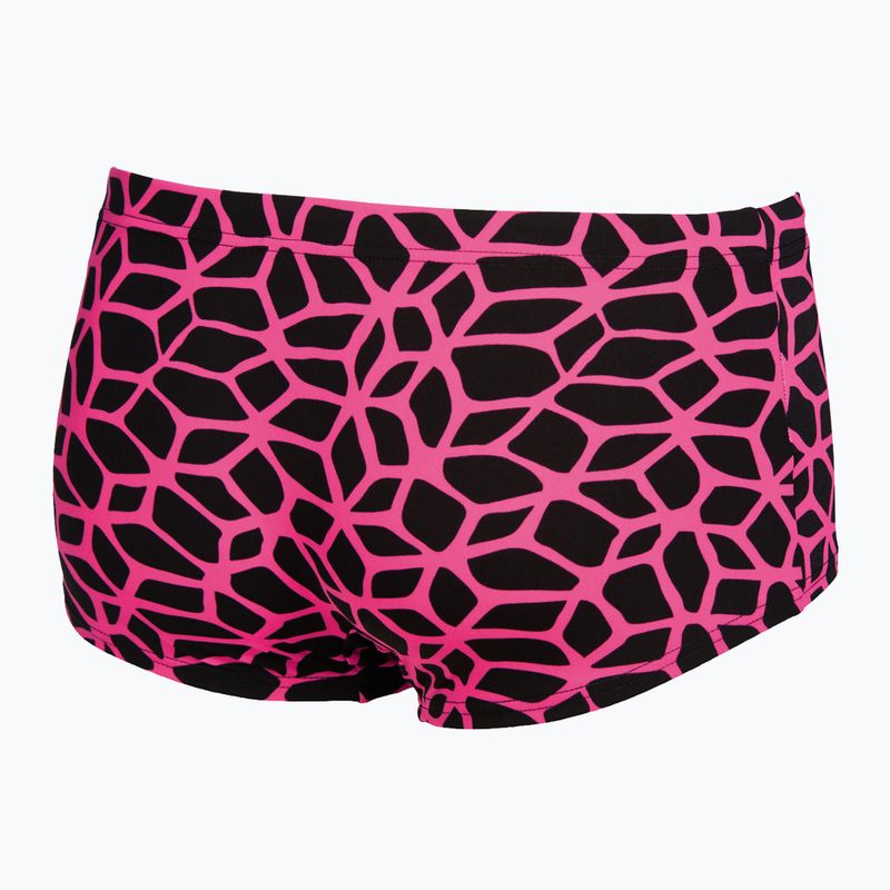 Vyriški arena Carbonics maudymosi bokseriai su mažu liemeniu black/fresia rose 5