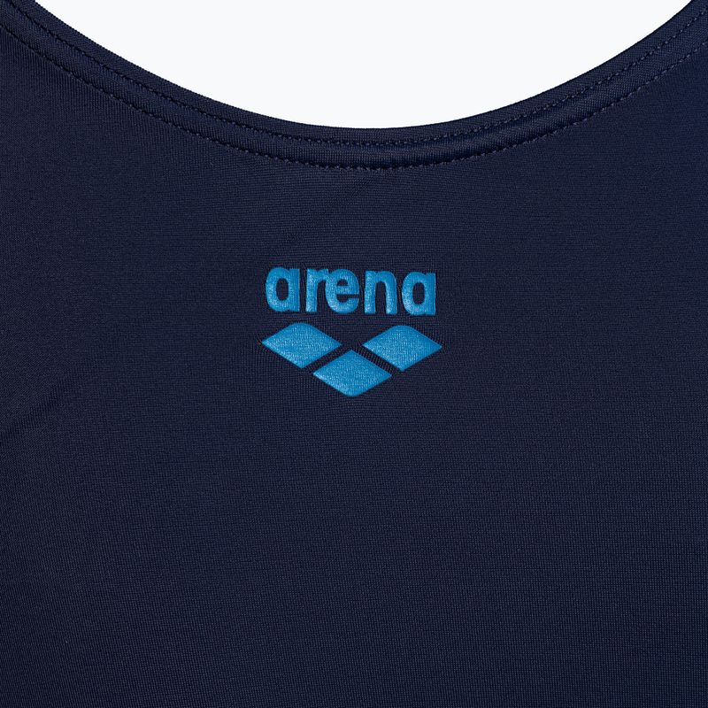 Moteriškas vientisas maudymosi kostiumėlis arena Isla One Piece navy/pix blue/white 3