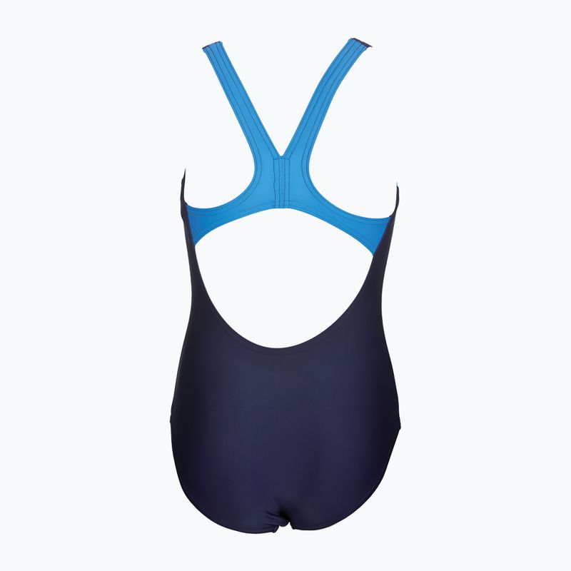 Vaikiškas vientisas maudymosi kostiumėlis arena Phenix One Piece navy/pix blue 5
