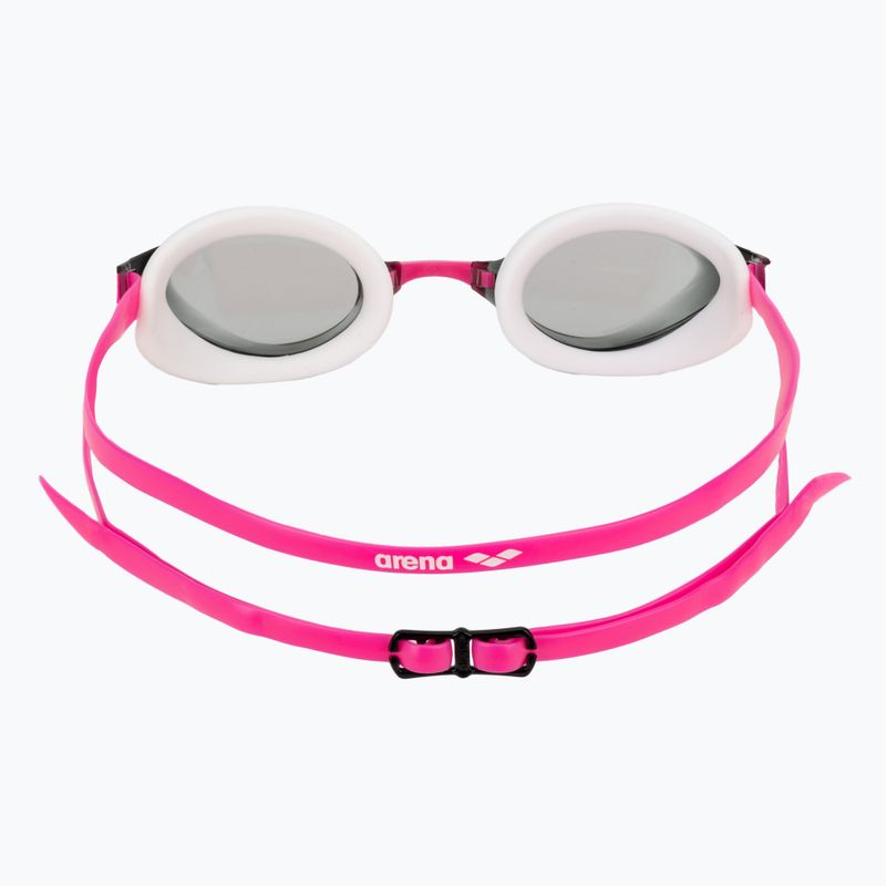 Plaukimo akiniai arena Python smoke/white/fuchsia 4