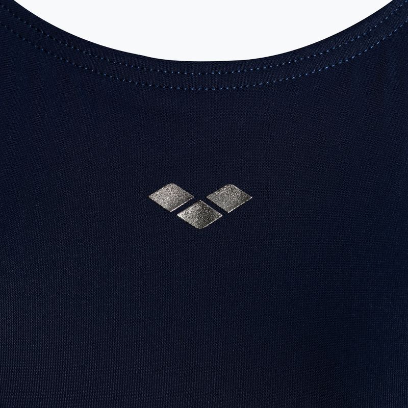 Moteriškas vientisas maudymosi kostiumėlis arena Amber Wing Back One Piece navy 3