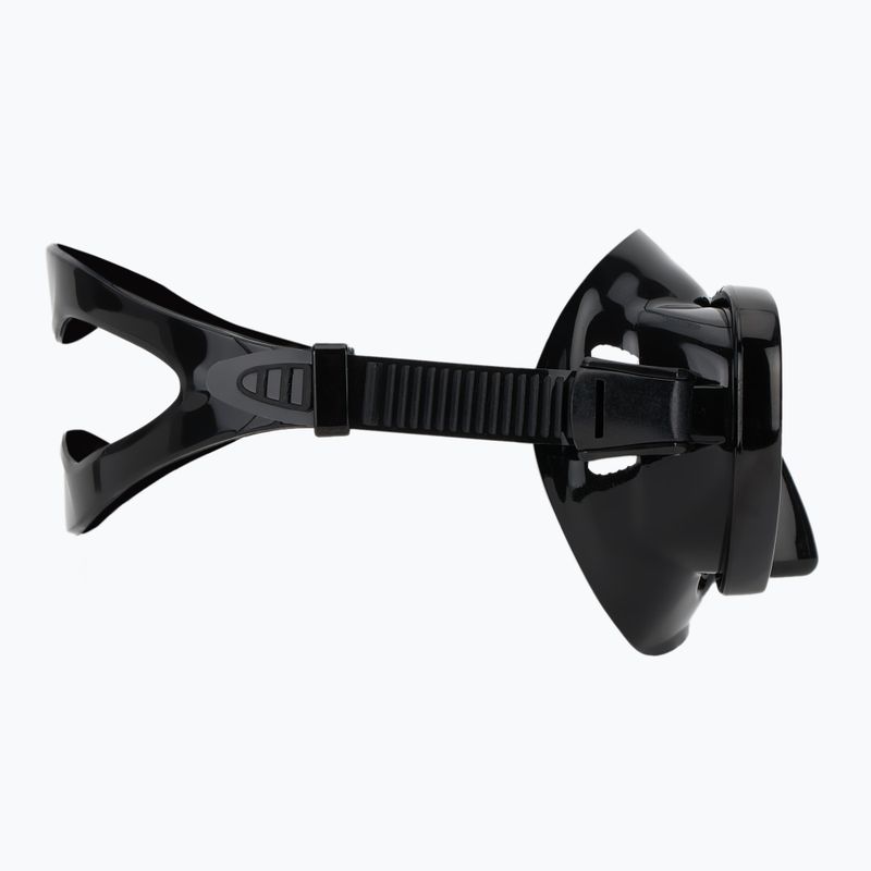 Paviršinio nardymo rinkinys arena Premium Snorkeling Set black/clear/black 4