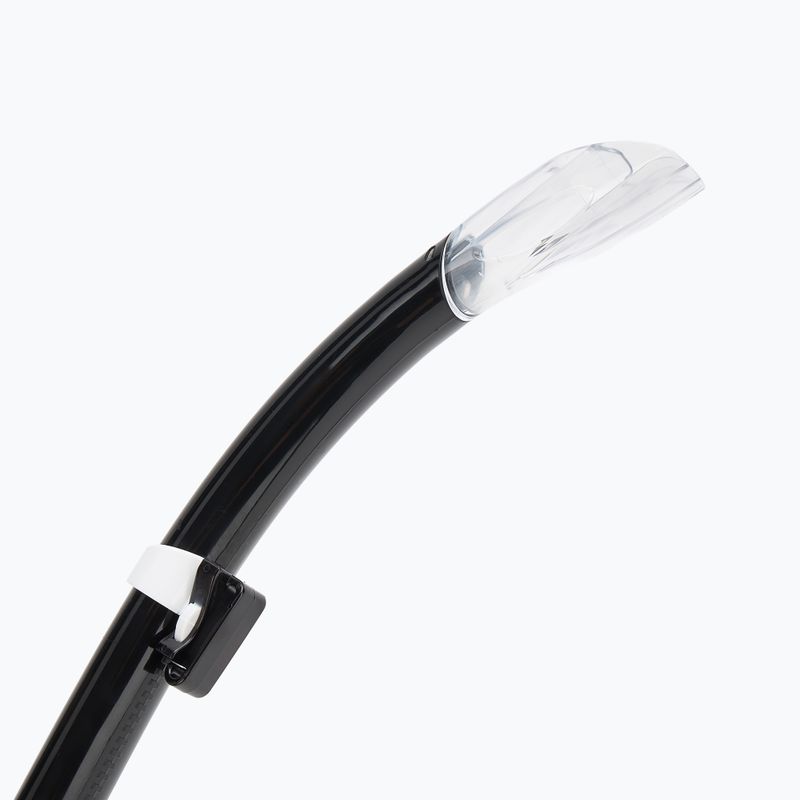 Vaikiškas paviršinio nardymo rinkinys arena Premium Snorkeling Set Jr black/clear/black 7