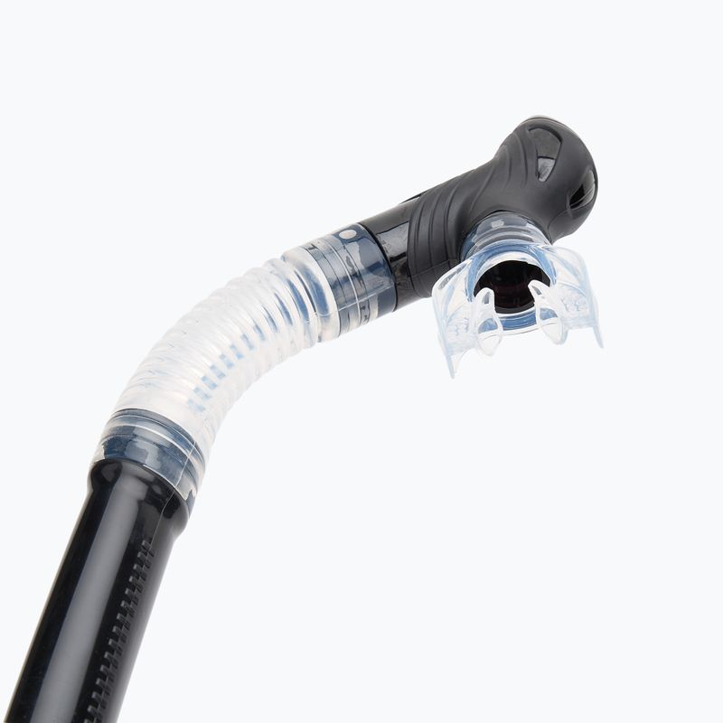 Vaikiškas paviršinio nardymo rinkinys arena Premium Snorkeling Set Jr black/clear/black 8