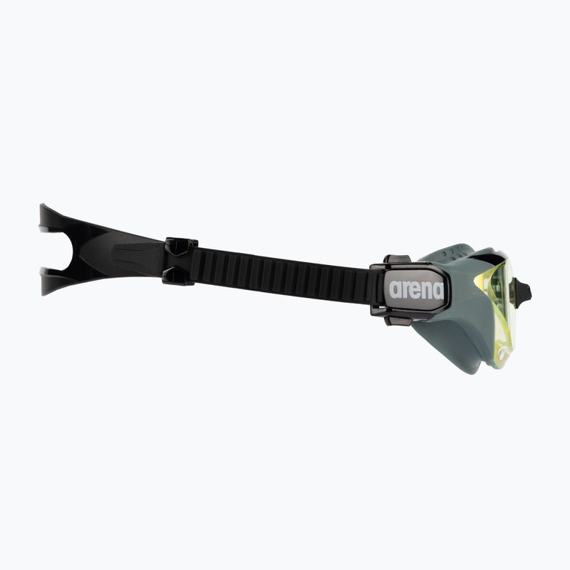 Arena plaukimo akiniai Cobra Tri Swipe Mirror yellow copper/army 3