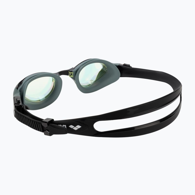 Arena plaukimo akiniai Cobra Tri Swipe Mirror yellow copper/army 4