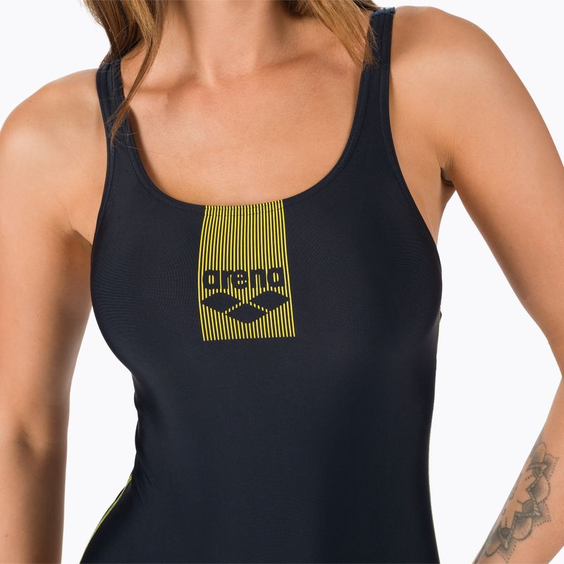 Moteriški vientisi maudymosi kostiumėliai arena Basics Swim Pro Back One Piece black/shark 8