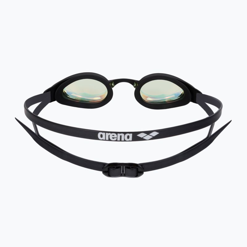 Arena plaukimo akiniai Cobra Core Swipe Mirror yellow copper/black 5