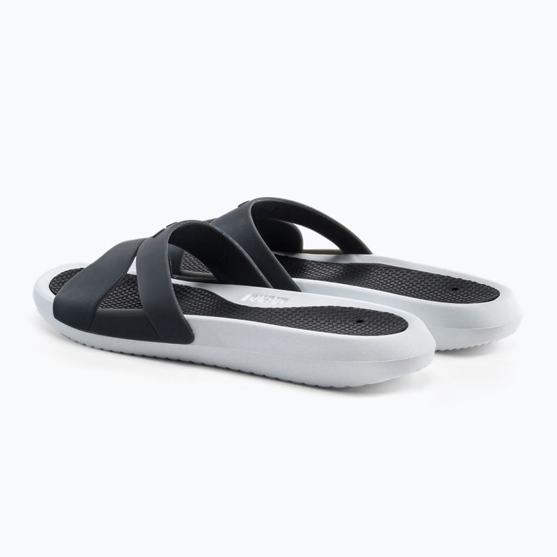 Moteriškos šlepetės arena Nina white/dark grey/black 3