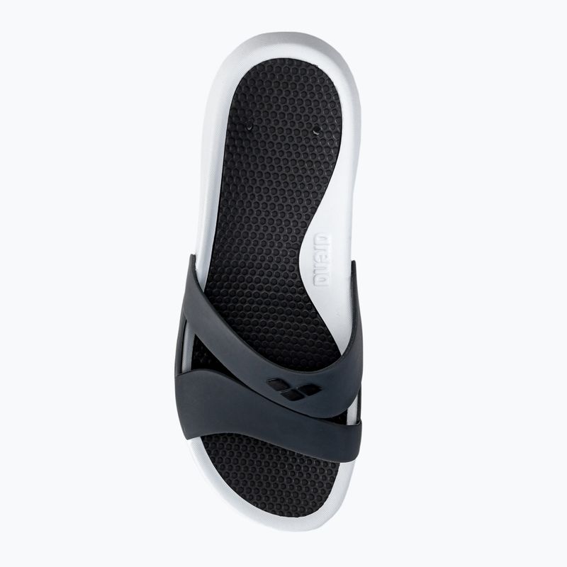 Moteriškos šlepetės arena Nina white/dark grey/black 6
