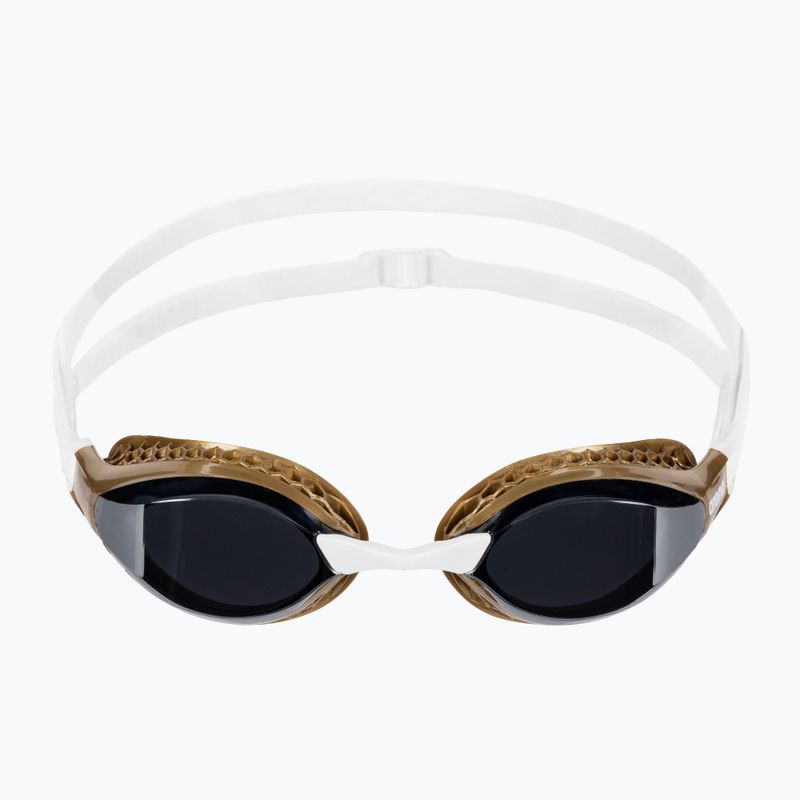 Plaukimo akiniai arena Air-Speed Mirror silver/gold 2