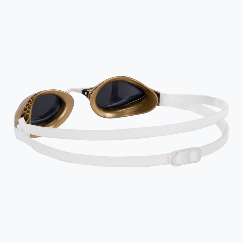 Plaukimo akiniai arena Air-Speed Mirror silver/gold 4