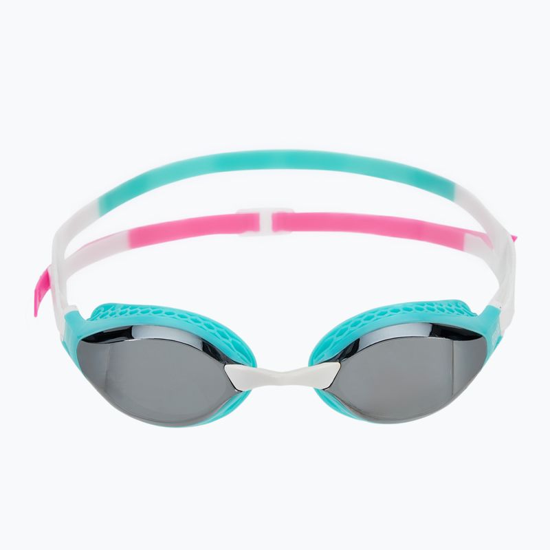 Plaukimo akiniai arena Air-Speed Mirror silver/turquoise/multi 2