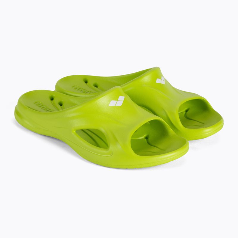Arena Hydrosoft II Hook lime vaikiškos šlepetės 5
