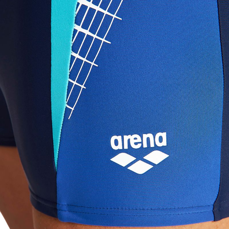 Vyriški arena maudymosi bokseriai Threefold Short navy/royal/martinica 9