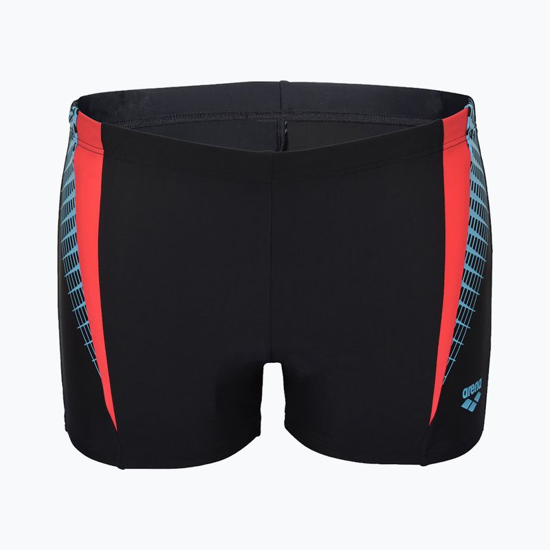 Vyriški arena maudymosi bokseriai Threefold Short black/black/anguria 4