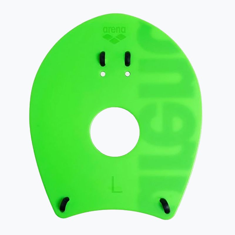 Plaukimo irklai arena Elite Hand Paddle 2 acid / lime / black 2