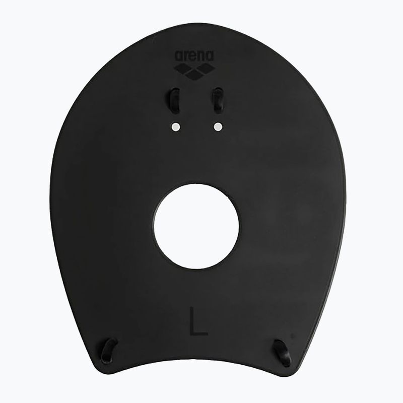 Plaukimo irklai arena Elite Hand Paddle 2 black / white 2