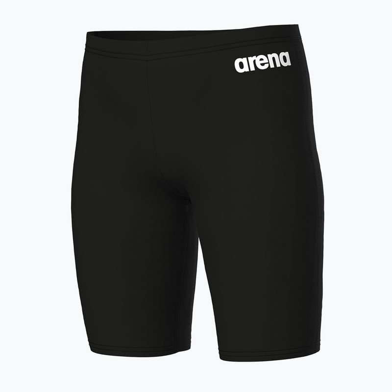 Vaikiški plaukimo šortai arena Team Swim Jammer Solid black/white 3