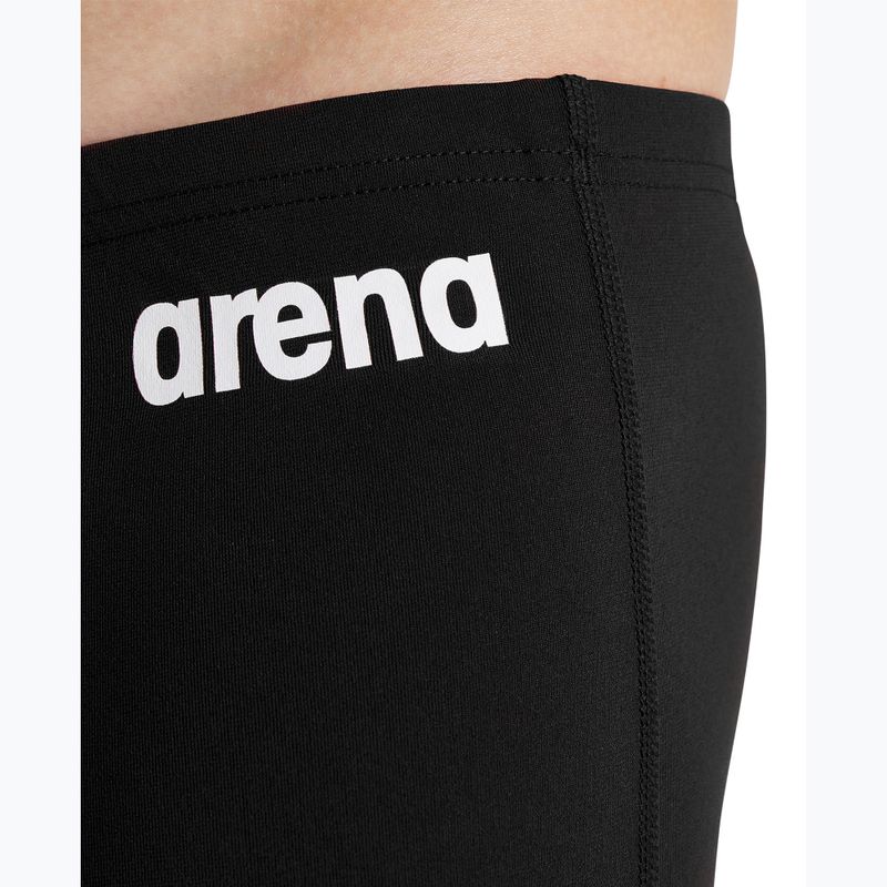 Vaikiški plaukimo šortai arena Team Swim Jammer Solid black/white 9