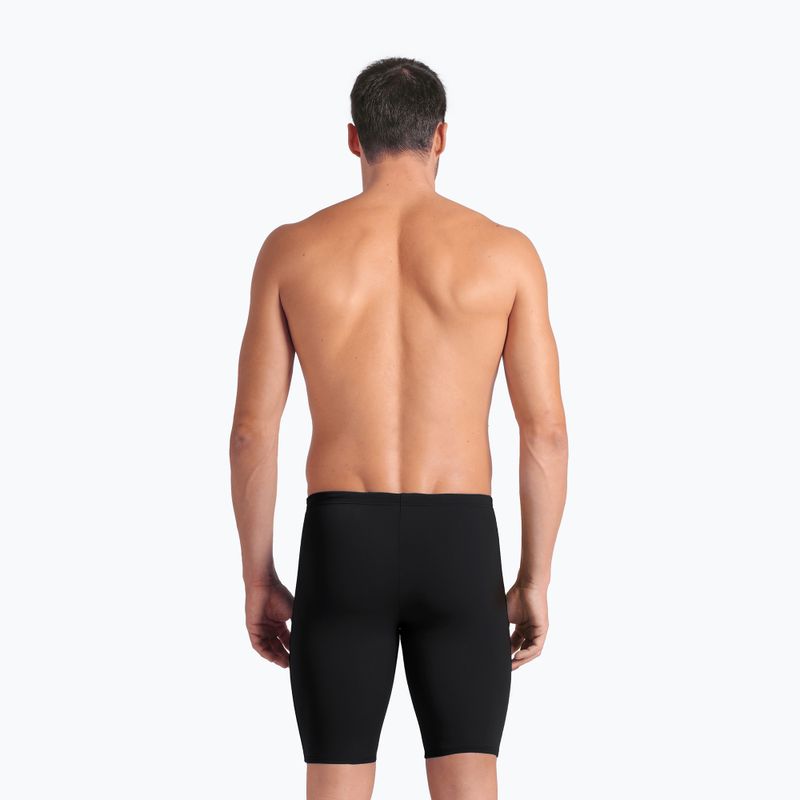 Vyriški plaukimo šortai arena Team Swim Jammer Solid black/white 7