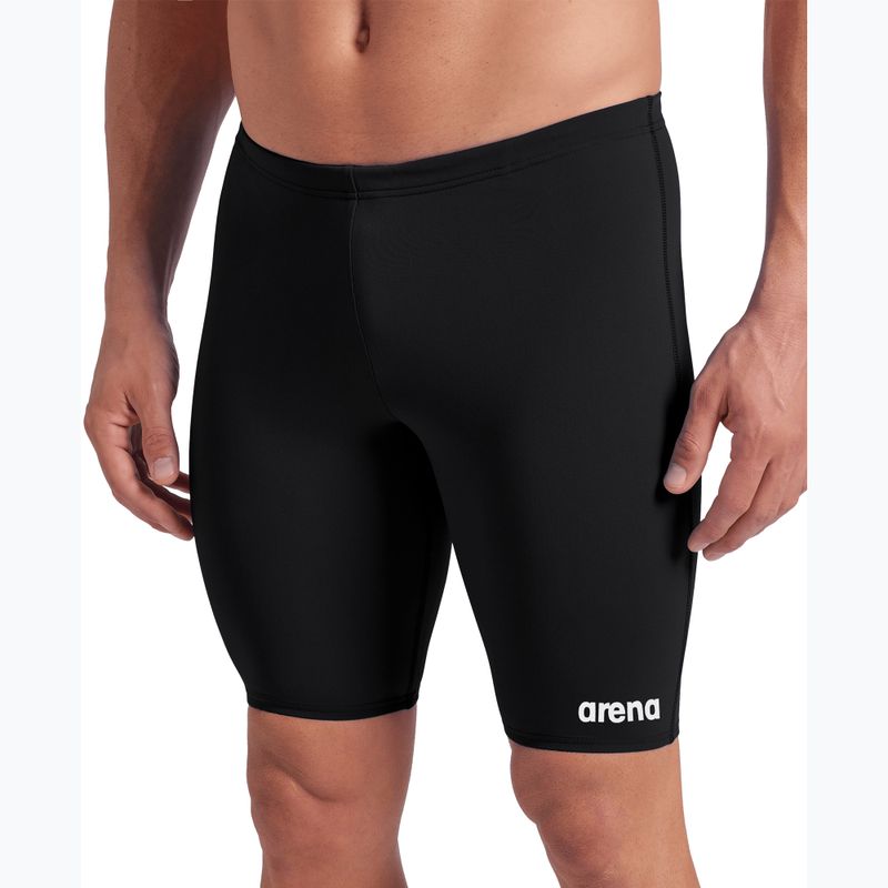 Vyriški plaukimo šortai arena Team Swim Jammer Solid black/white 8